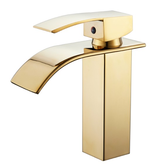G201 chrome,anti rust,black and gold basin mixer from china